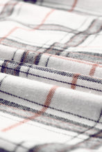Load image into Gallery viewer, Plaid High-Low Shacket with Slit
