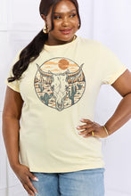 Load image into Gallery viewer, Simply Love Full Size Bull Cactus Graphic Cotton Tee
