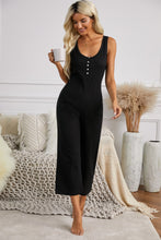Load image into Gallery viewer, Pocketed Thermal Sleeveless Jumpsuit

