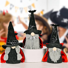 Load image into Gallery viewer, Halloween Decoration Vampire Gnome Ornament
