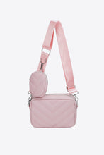 Load image into Gallery viewer, PU Leather Shoulder Bag with Small Purse
