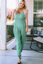 Load image into Gallery viewer, Spaghetti Strap V-Neck Jumpsuit with Pockets
