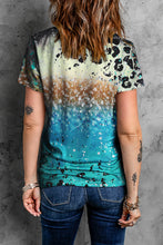 Load image into Gallery viewer, Printed PUMPKIN SPICE JUNKIE Graphic Round Neck Short Sleeve Tee
