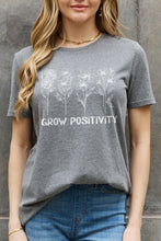 Load image into Gallery viewer, Simply Love GROW POSITIVITY Graphic Cotton Tee
