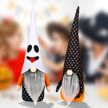 Load image into Gallery viewer, Halloween Decoration Pointed Hat Gnome Ornament

