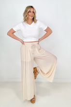 Load image into Gallery viewer, Zenana Woven Pleated Wide Leg Pants With Lining
