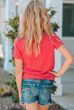 Load image into Gallery viewer, Girls Letter Graphic Short Sleeve T-Shirt
