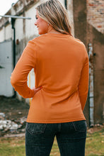 Load image into Gallery viewer, Round Neck Long Sleeve FALL IS IN THE AIR Graphic Sweatshirt
