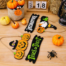 Load image into Gallery viewer, Halloween Decoration Pumpkin Letters Hanging Ornament
