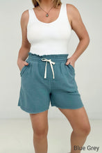 Load image into Gallery viewer, Zenana "April" Gauze Drawstring Waist Shorts
