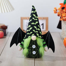 Load image into Gallery viewer, Halloween Decoration Bat Gnome Ornaments
