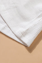 Load image into Gallery viewer, Crewneck Buttons Ribbed Knit Long Sleeve Top
