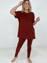 Load image into Gallery viewer, Zenana "Discover Comfort" Brushed DTY Microfiber Top &amp; Legging Set
