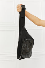 Load image into Gallery viewer, Fame Doing Me Waist Bag in Black
