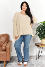 Load image into Gallery viewer, HEYSON Full Size Oversized Super Soft Ribbed Top
