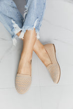 Load image into Gallery viewer, Forever Link Rhinestone Flats in Beige
