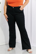 Load image into Gallery viewer, Zenana Clementine Full Size High-Rise Bootcut Jeans in Black
