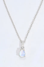 Load image into Gallery viewer, Moonstone Teardrop Pendant Necklace
