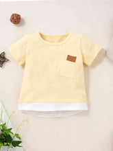 Load image into Gallery viewer, Round Neck Short Sleeve T-Shirt and Shorts Set
