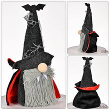 Load image into Gallery viewer, Halloween Decoration Vampire Gnome Ornament
