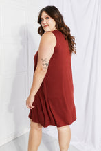 Load image into Gallery viewer, Zenana Swing into Spring Full SIze Sleeveless Dress
