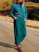 Load image into Gallery viewer, Knit Top and Joggers Set
