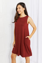 Load image into Gallery viewer, Zenana Swing into Spring Full SIze Sleeveless Dress
