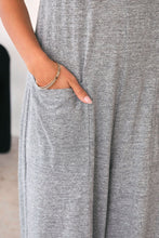Load image into Gallery viewer, Loose Fit Side Pockets Spaghetti Strap Wide Leg Jumpsuit
