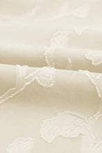 Load image into Gallery viewer, Floral Textured Ruffled Half Sleeve Babydoll Top
