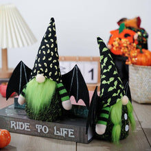 Load image into Gallery viewer, Halloween Decoration Bat Gnome Ornaments
