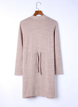 Load image into Gallery viewer, Long Sleeve Open Front Cardigan with Pocket
