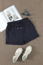 Load image into Gallery viewer, Drawstring Waist Cuffed Shorts
