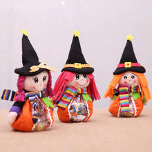 Load image into Gallery viewer, Halloween Decoration Clear Candy Bag Witch Ornaments
