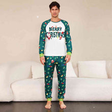Load image into Gallery viewer, MERRY CHRISTMAS Graphic Top and Printed Pants Set
