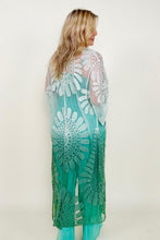 Load image into Gallery viewer, Leto Ombre Bohemian Lace Kimono
