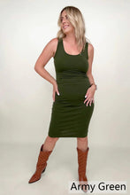 Load image into Gallery viewer, Zenana Cotton Midi Tank Dress
