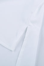 Load image into Gallery viewer, V Neck 3/4 Sleeve High Low Hem Shirt
