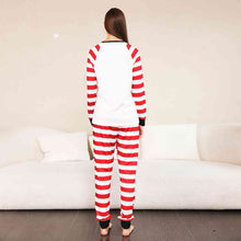 Load image into Gallery viewer, MERRY CHRISTMAS Graphic Top and Striped Pants Set
