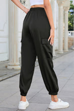 Load image into Gallery viewer, Long Tie Waist Pocketed Pants
