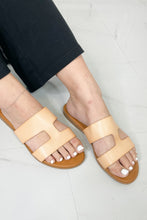 Load image into Gallery viewer, Forever Link Sidewalk Stroll Cutout Slide Sandal
