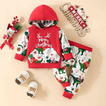 Load image into Gallery viewer, MERRY CHRISTMAS Hoodie and Pants Set
