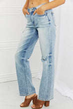 Load image into Gallery viewer, Judy Blue Natalie Full Size Distressed Straight Leg Jeans
