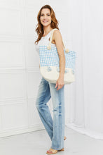 Load image into Gallery viewer, Justin Taylor Picnic Date Tassle Tote Bag
