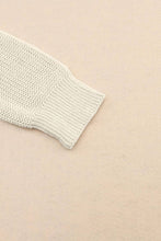 Load image into Gallery viewer, Ribbed Knit V Neck Long Sleeve Sweater

