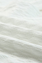 Load image into Gallery viewer, Solid Color Puffy Sleeve Textured Knit Top
