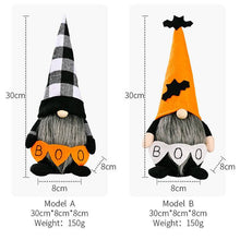 Load image into Gallery viewer, Halloween Decoration Genome Ornaments Holding BOO
