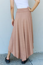Load image into Gallery viewer, Ninexis First Choice High Waisted Flare Maxi Skirt in Camel
