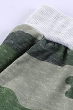 Load image into Gallery viewer, Green Camo Print Knit Sport Pants
