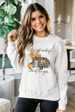 Load image into Gallery viewer, Wonderful Fall Vibe Graphic Pullover Sweatshirt
