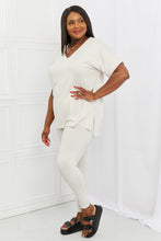 Load image into Gallery viewer, Zenana Self Love Full Size Brushed DTY Microfiber Lounge Set in Bone
